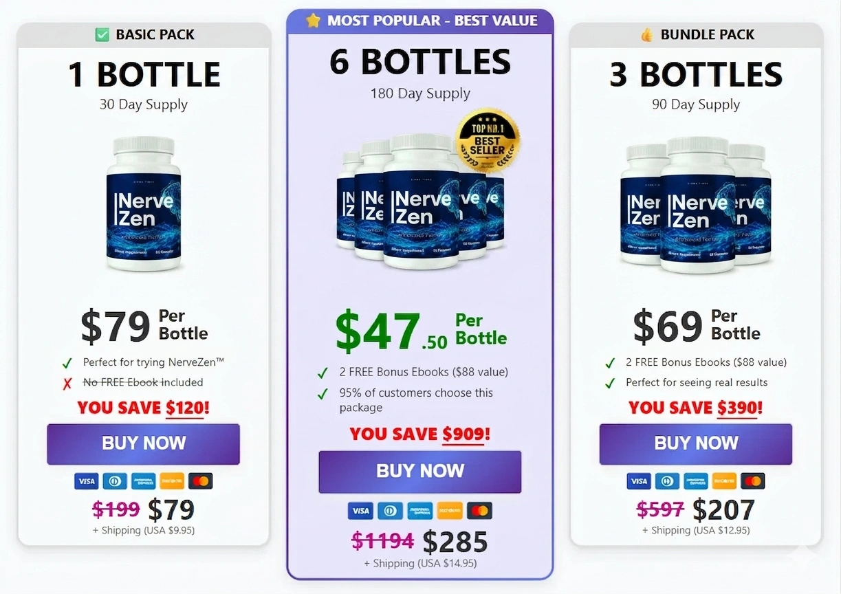 NerveZen   Pricing Details